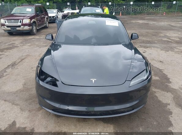 5YJ3E1EA8RF858899 2024 TESLA MODEL 3 Gray Вид панелі приладів
