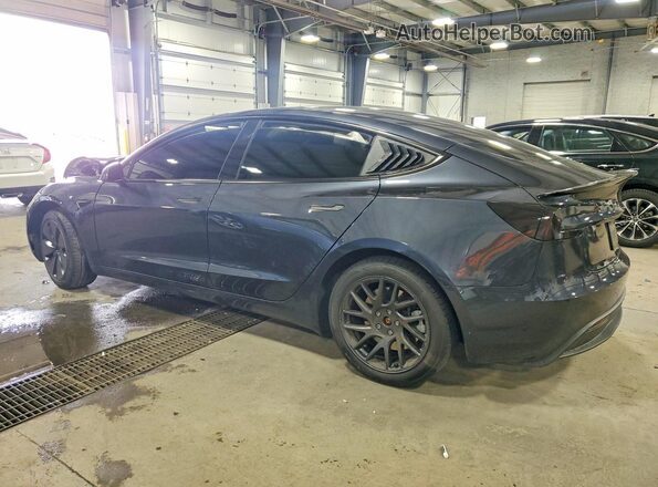 5YJ3E1EA8SF040059 2025 TESLA MODEL Gray Rear left