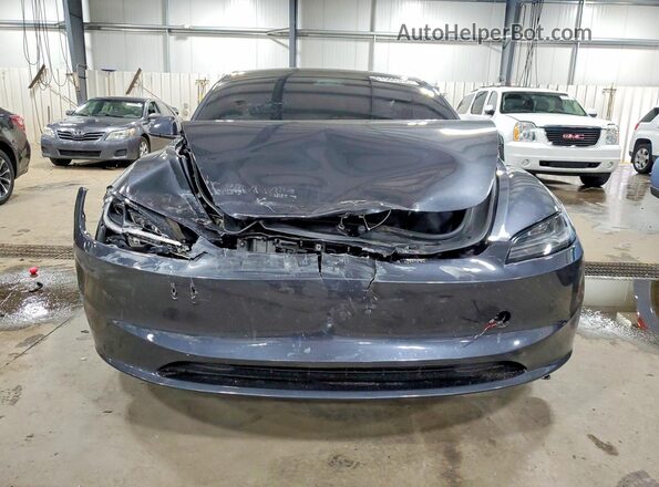 5YJ3E1EA8SF040059 2025 TESLA MODEL Gray Front view