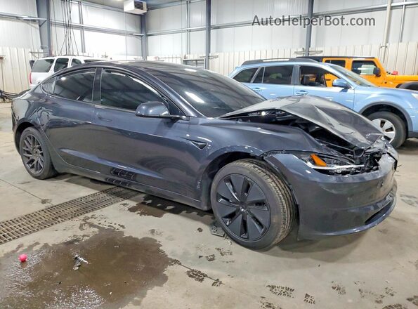 5YJ3E1EA8SF040059 2025 TESLA MODEL Gray Front right