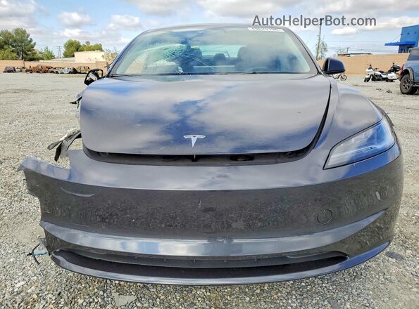 5YJ3E1EA8SF082991 2025 TESLA MODEL Charcoal Widok z przodu