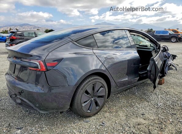 5YJ3E1EA8SF082991 2025 TESLA MODEL Charcoal Tył prawy