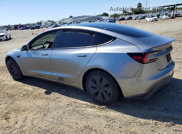5YJ3E1EA8SF937477 2025 TESLA MODEL Gray Задня ліва чверть