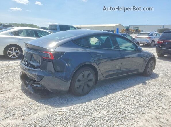5YJ3E1EA8SF965053 2025 TESLA MODEL Charcoal უკანა მარჯვენა