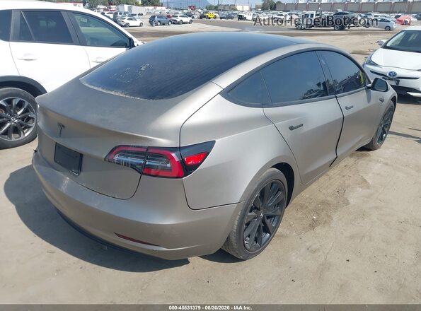 5YJ3E1EA9LF615643 2020 TESLA MODEL 3 Gold Հետևի աջ
