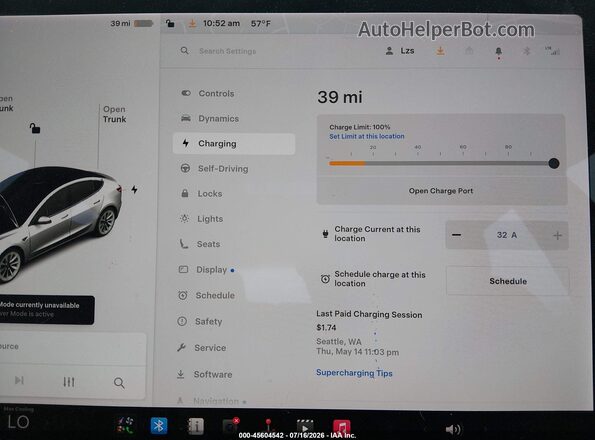 5YJ3E1EA9MF088592 2021 TESLA MODEL 3 White 