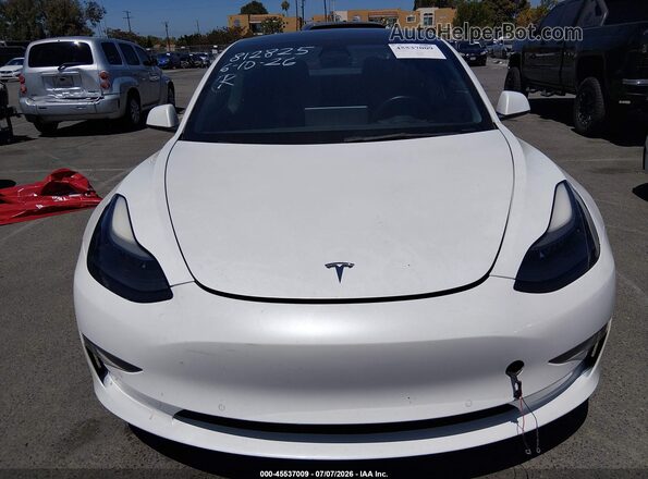 5YJ3E1EA9NF309299 2022 TESLA MODEL 3 Белый Вид панели приборов