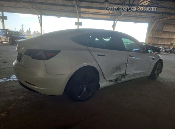 5YJ3E1EA9PF598249 2023 TESLA MODEL White Trasero derecho