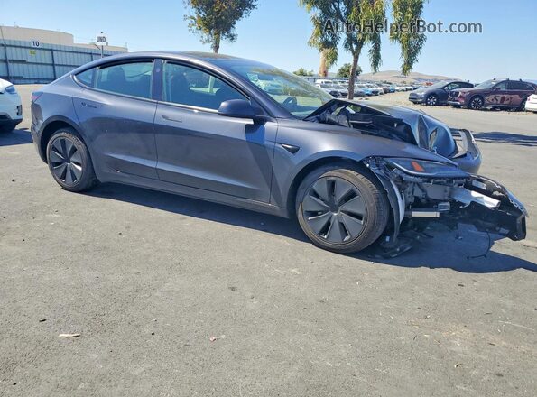 5YJ3E1EA9SF001691 2025 TESLA MODEL Charcoal Przód prawy