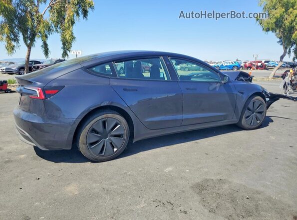 5YJ3E1EA9SF001691 2025 TESLA MODEL Charcoal Tył prawy