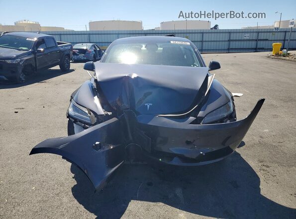 5YJ3E1EA9SF001691 2025 TESLA MODEL Charcoal Widok z przodu