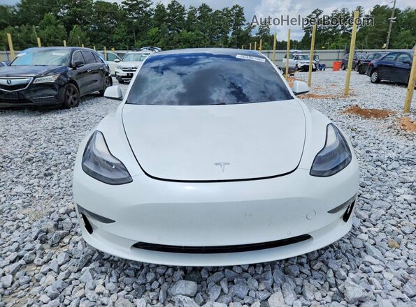 5YJ3E1EAXMF017787 2021 TESLA MODEL White Դիմացի տեսք