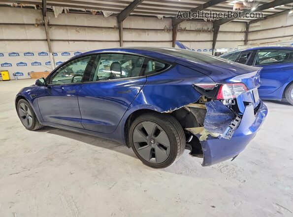 5YJ3E1EAXPF460381 2023 TESLA MODEL Blue Հետևի ձախ