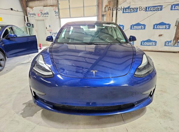 5YJ3E1EAXPF460381 2023 TESLA MODEL Blue Դիմացի տեսք