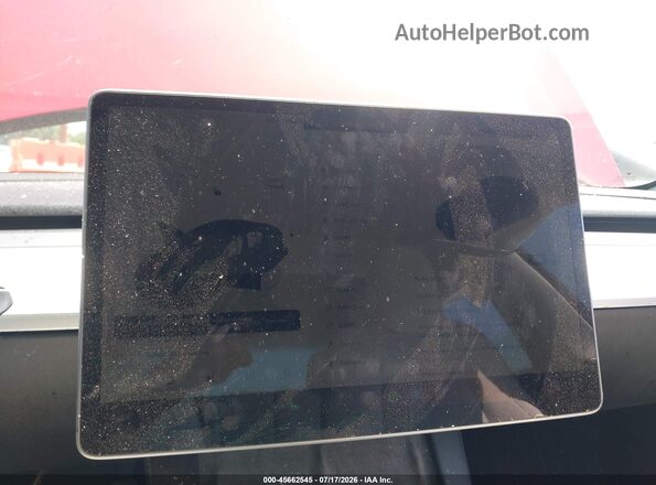 5YJ3E1EAXPF486334 2023 TESLA MODEL 3 Red Rear seats view
