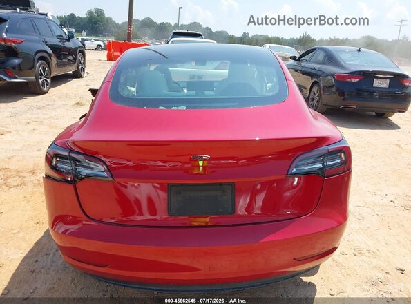 5YJ3E1EAXPF486334 2023 TESLA MODEL 3 Red 