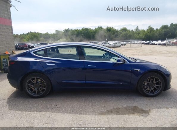 5YJ3E1EB0JF120558 2018 TESLA MODEL 3 Blue Vista del cuadro de instrumentos