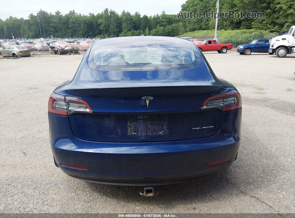 5YJ3E1EB0JF120558 2018 TESLA MODEL 3 Blue 