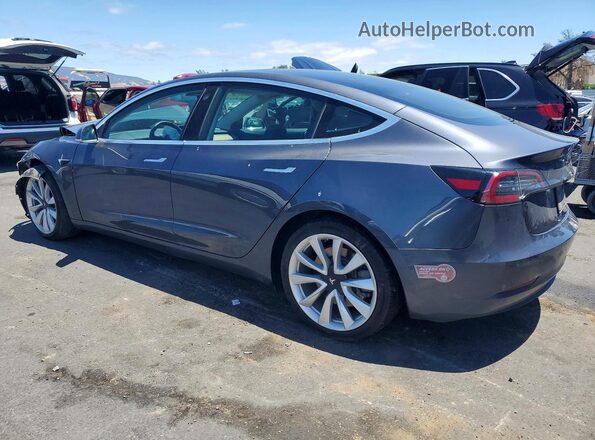 5YJ3E1EB0KF429545 2019 TESLA MODEL Charcoal Հետևի ձախ