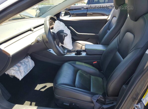 5YJ3E1EB0KF429545 2019 TESLA MODEL Charcoal Սալոնի դիմացի տեսք