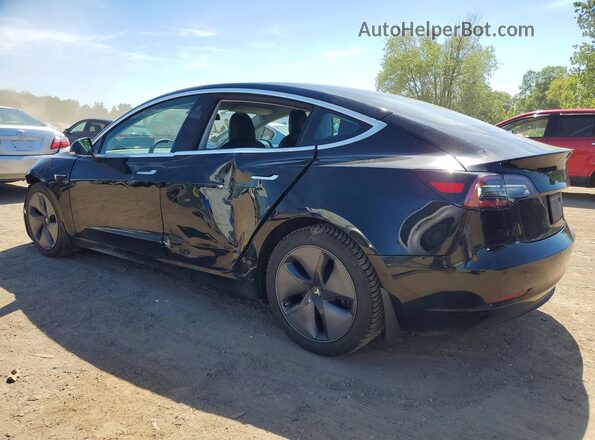 5YJ3E1EB0LF599485 2020 TESLA MODEL Black Задня ліва чверть