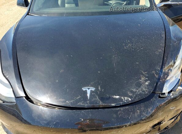 5YJ3E1EB0LF599485 2020 TESLA MODEL Black Вид задньої частини салону