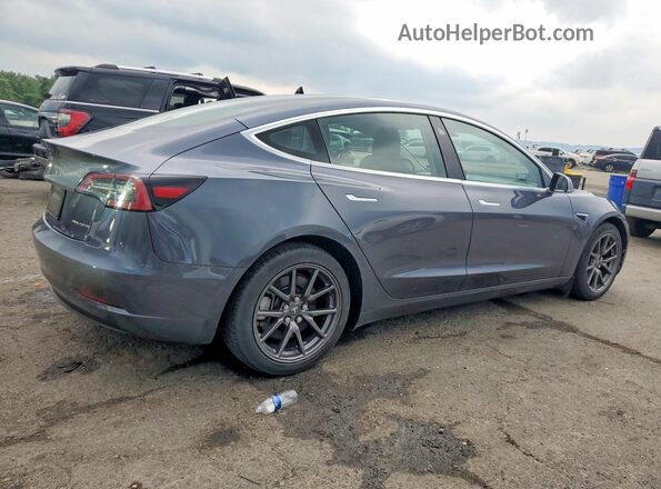 5YJ3E1EB0LF646143 2020 TESLA MODEL Gray უკანა მარჯვენა
