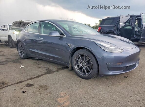5YJ3E1EB0LF646143 2020 TESLA MODEL Gray წინა მარჯვენა