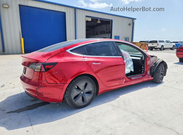 5YJ3E1EB0LF646644 2020 TESLA MODEL Red Հետևի աջ