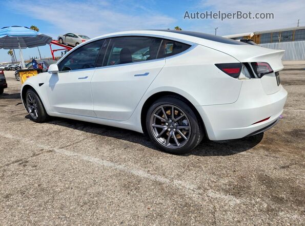 5YJ3E1EB0LF790808 2020 TESLA MODEL Белый Задняя левая четверть