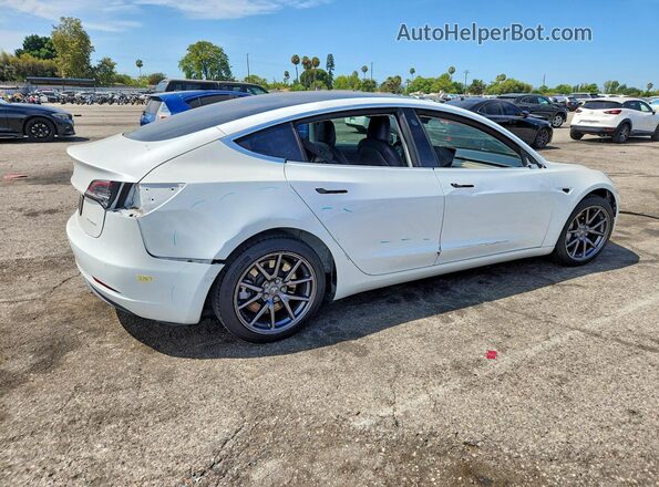 5YJ3E1EB0LF790808 2020 TESLA MODEL Белый Задняя правая четверть