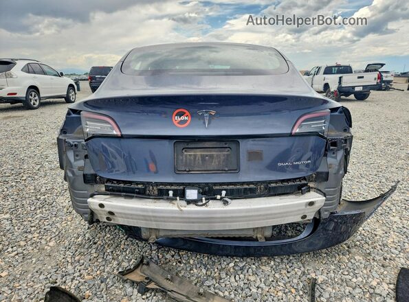 5YJ3E1EB0MF859580 2021 TESLA MODEL Серый Вид сзади