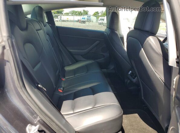 5YJ3E1EB0MF983543 2021 TESLA MODEL Серый Вид задних сидений