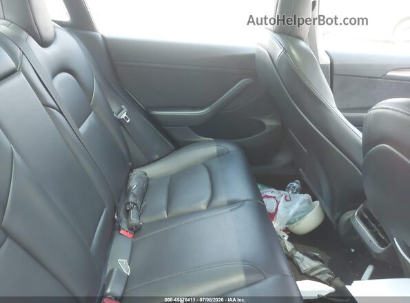5YJ3E1EB0NF122252 2022 TESLA MODEL 3 White Widok naklejki z numerem VIN