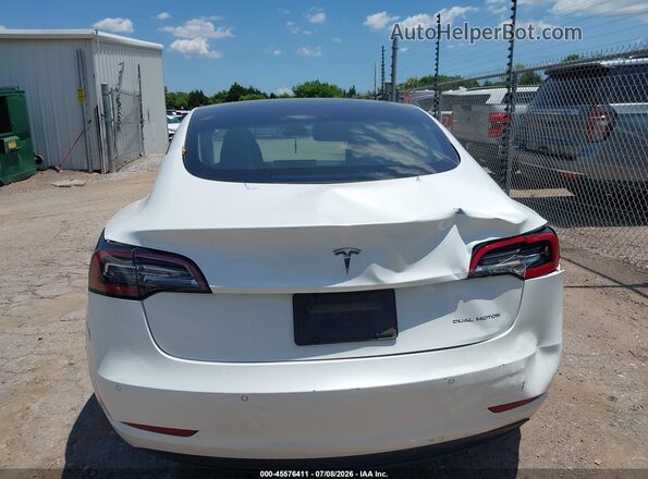 5YJ3E1EB0NF122252 2022 TESLA MODEL 3 White Widok wnętrza 360 stopni