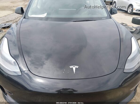 5YJ3E1EB0PF615416 2023 TESLA MODEL 3 Black Widok z tyłu