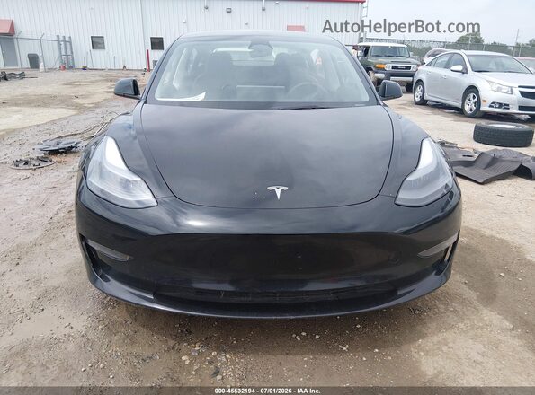 5YJ3E1EB0PF615416 2023 TESLA MODEL 3 Black Widok deski rozdzielczej