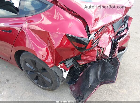 5YJ3E1EB0RF732691 2024 TESLA MODEL 3 Red 