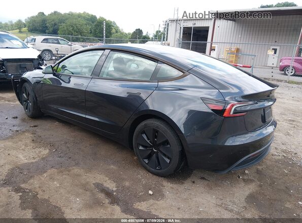 5YJ3E1EB0SF001278 2025 TESLA MODEL 3 Gray Հետևի ձախ