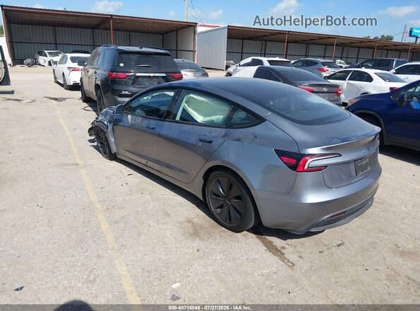 5YJ3E1EB0SF993292 2025 TESLA MODEL 3 Gray Tył lewy