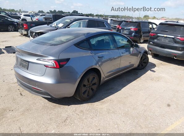5YJ3E1EB0SF993292 2025 TESLA MODEL 3 Gray Tył prawy