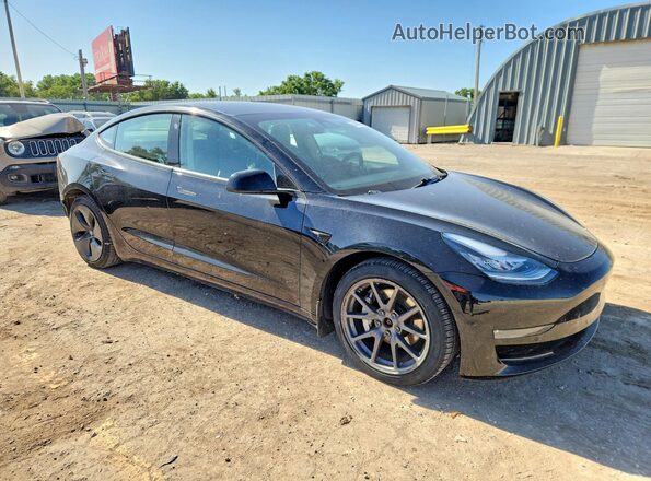 5YJ3E1EB1JF183846 2018 TESLA MODEL Black Front right