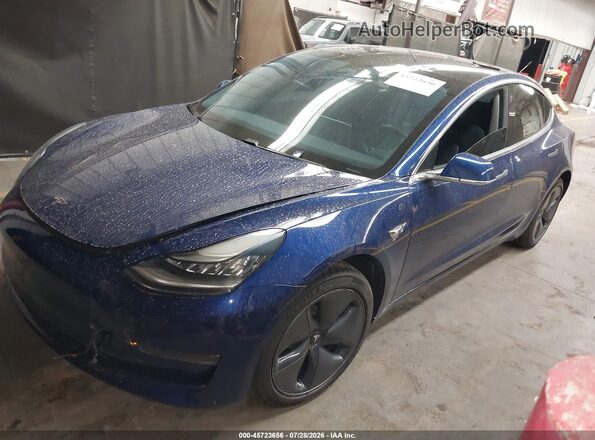 5YJ3E1EB1LF636365 2020 TESLA MODEL 3 Blue Przód lewy