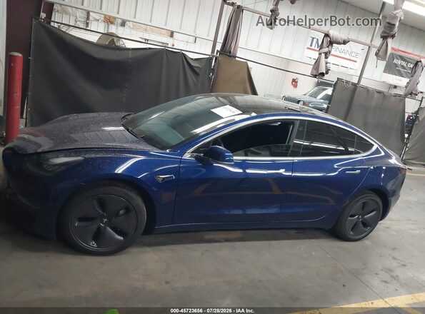 5YJ3E1EB1LF636365 2020 TESLA MODEL 3 Blue Widok zestawu wskaźników