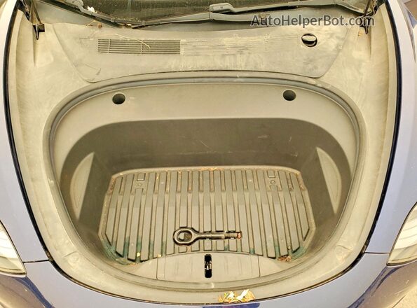 5YJ3E1EB1MF012938 2021 TESLA MODEL Blue Շարժիչի բաժամունքի տեսք