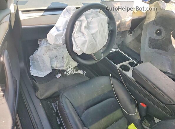 5YJ3E1EB1MF052940 2021 TESLA MODEL Black Vista del salpicadero