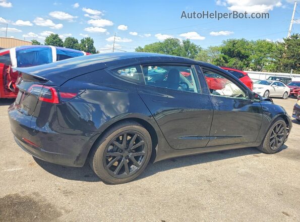 5YJ3E1EB1MF052940 2021 TESLA MODEL Black Trasero derecho
