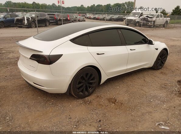 5YJ3E1EB1MF917969 2021 TESLA MODEL 3 White Rear right