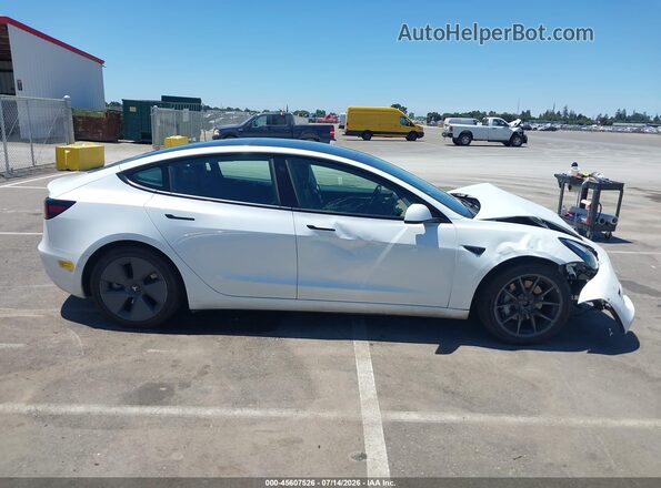 5YJ3E1EB1NF202739 2022 TESLA MODEL 3 Белый Панорамный вид салона 360°