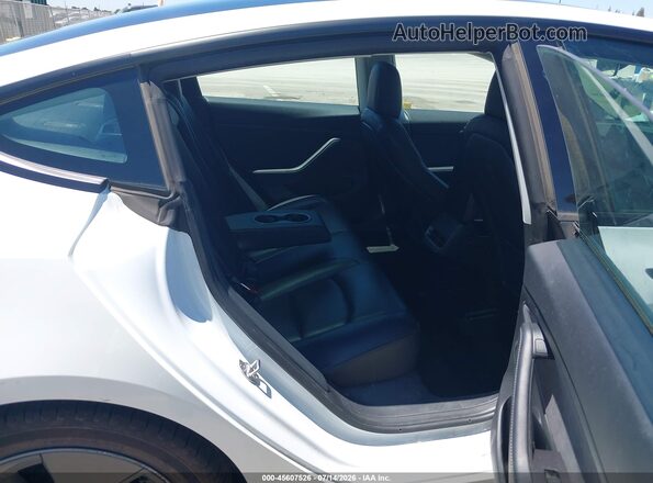 5YJ3E1EB1NF202739 2022 TESLA MODEL 3 Белый Вид наклейки с VIN-кодом